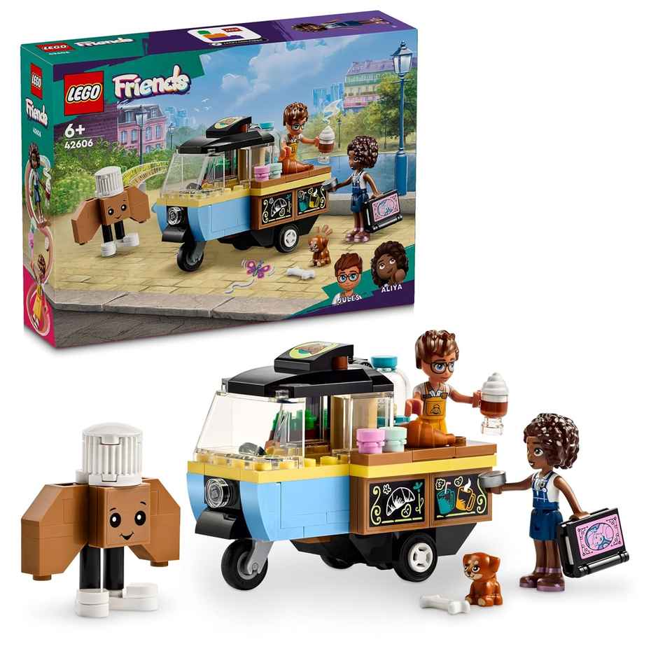 Lego Friends Mobile Bakery Food Cart Toy (125 Pieces)