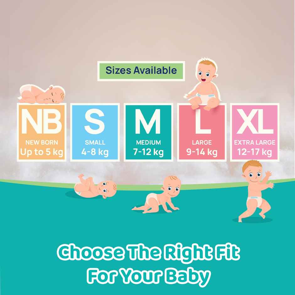 Chicco ComfyPro Premium Baby Diapers | Pant Style | S | 36 Pcs