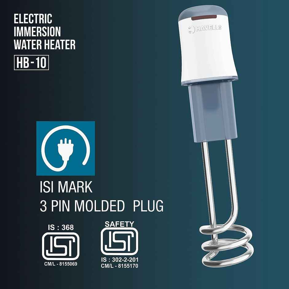 Havells HB15 Immersion Rod Water Heater - 1500 W | Heating Indicator