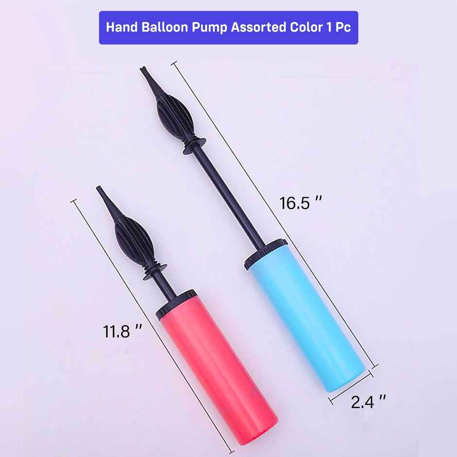 Hand Balloon Pump | Colour May Vary | Party Propz