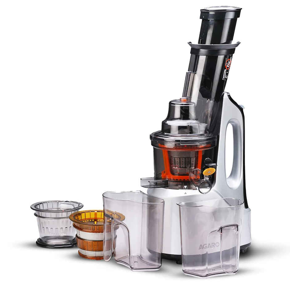 Agaro Imperial Slow Juicer, Professional Cold Press Whole Slow Juicer, 240W, 100% Copper Motor