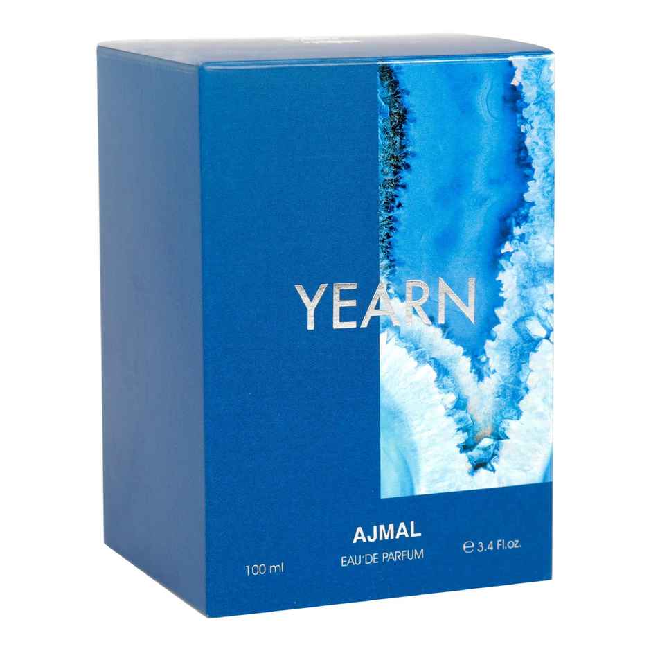 Ajmal Yearn Eau De Perfume Aquatic Perfume Long Lasting Scent Spray Party Wear Gift For Men