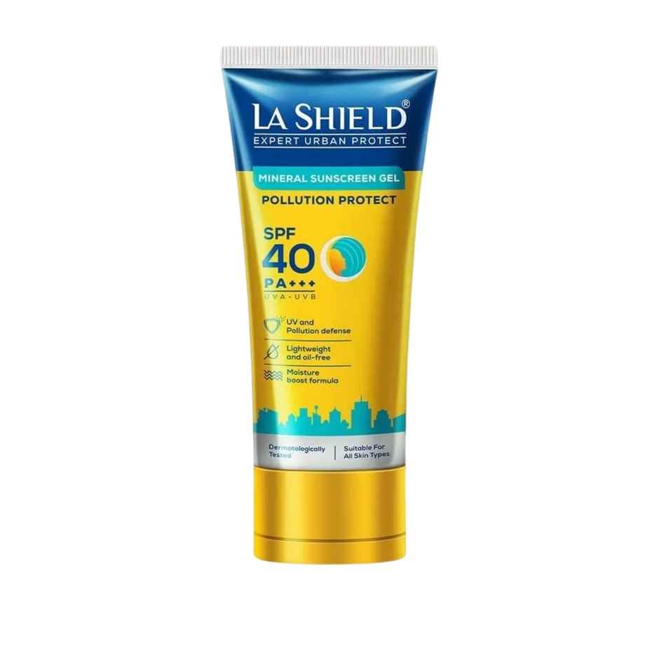 La Shield Pollution Protect Mineral Sunscreen Gel SPF 40