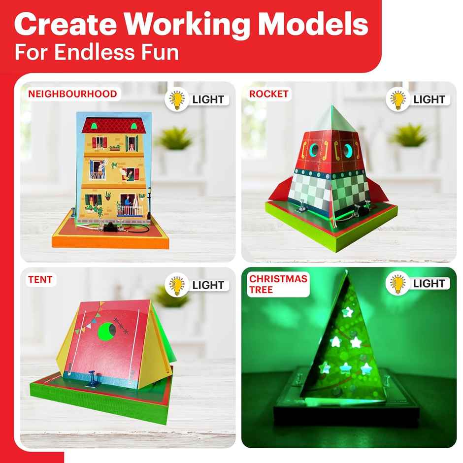 Einstein Box Ultimate Electricity Kit | Science Project Kit | Toys For Kids Ages 7-14 Years