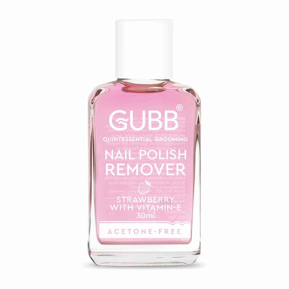 GUBB Nail Polish Remover | Strawberry