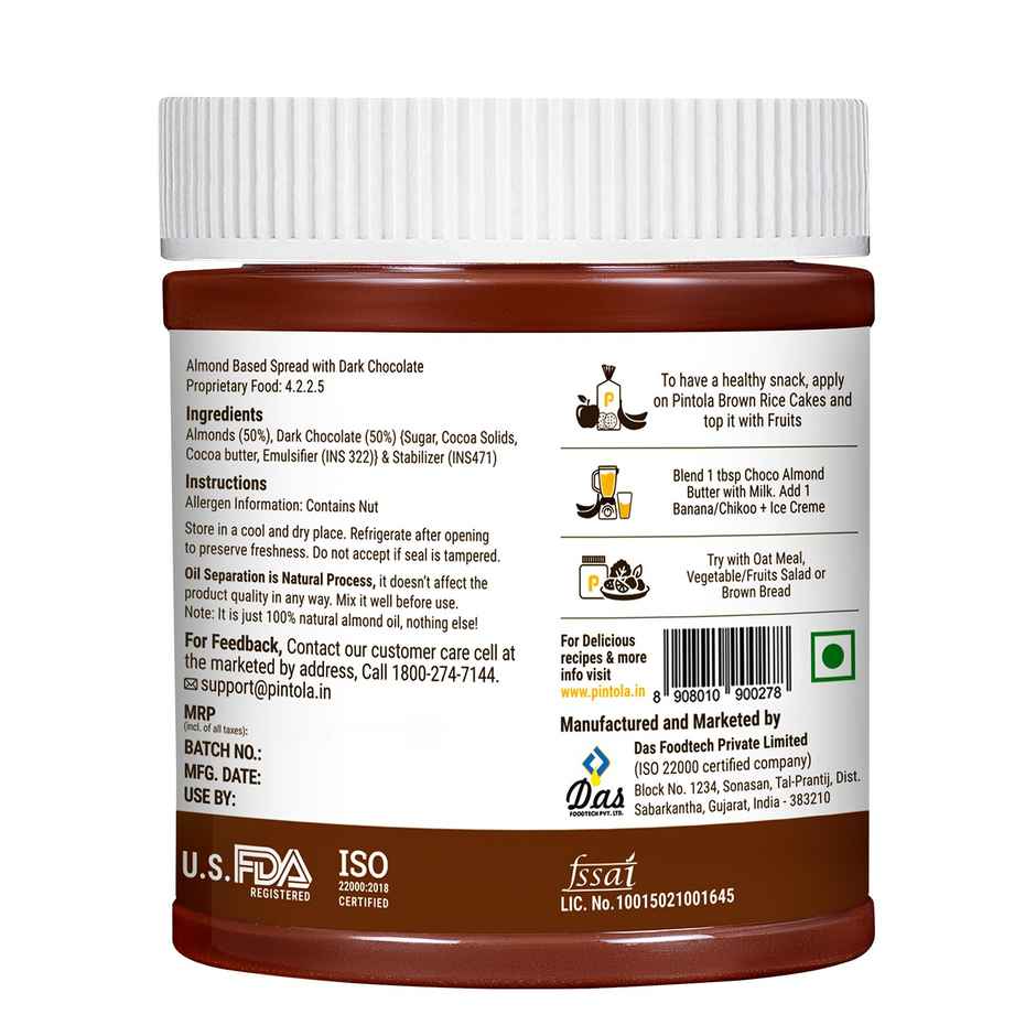 Pintola Almond Chocolate Creamy