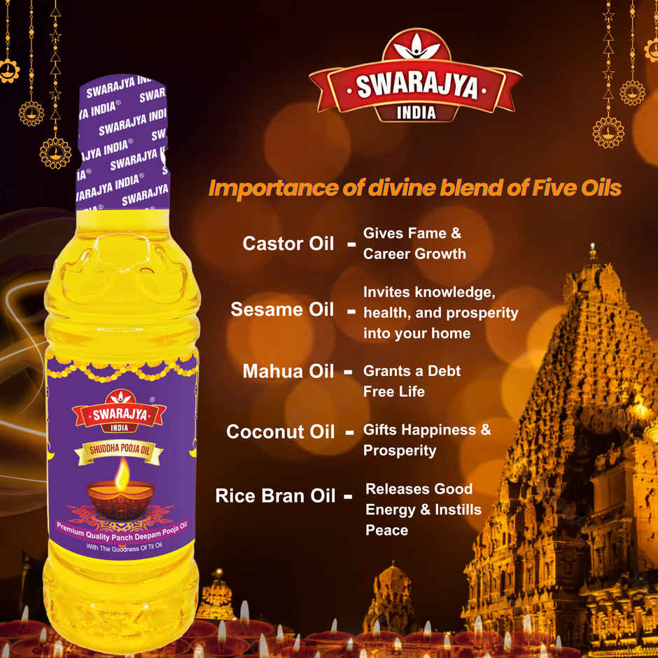 Shuddha Pooja Oil | Swarajya India
