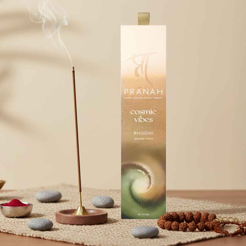 Pranah Cosmic Vibes | Bhoomi | Incense Sticks | 30 Sticks