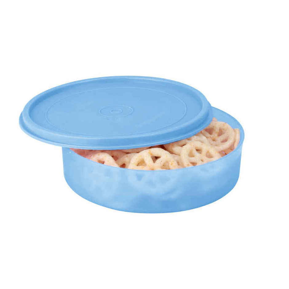 Joyo Fresherware Round Khakhra, Papad, Roti Storage Container, 750ml, Assorted