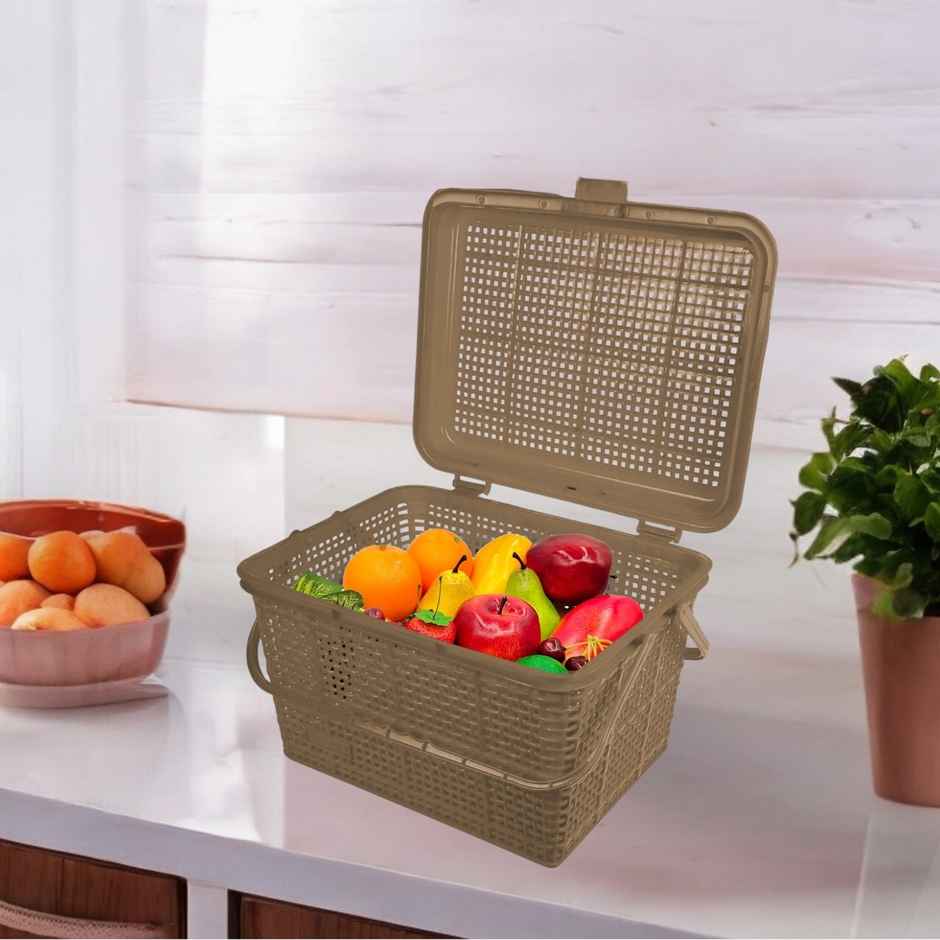 Go Hooked Multipurpose Picnic Storage Organizer - Light Brown