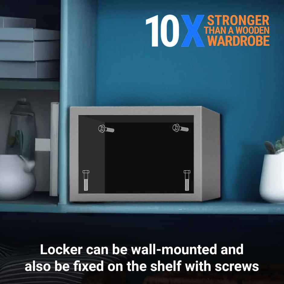 Godrej Security Solutions Forte Pro 15 L Safe Locker for Home and Office with Mechanical Key Lock