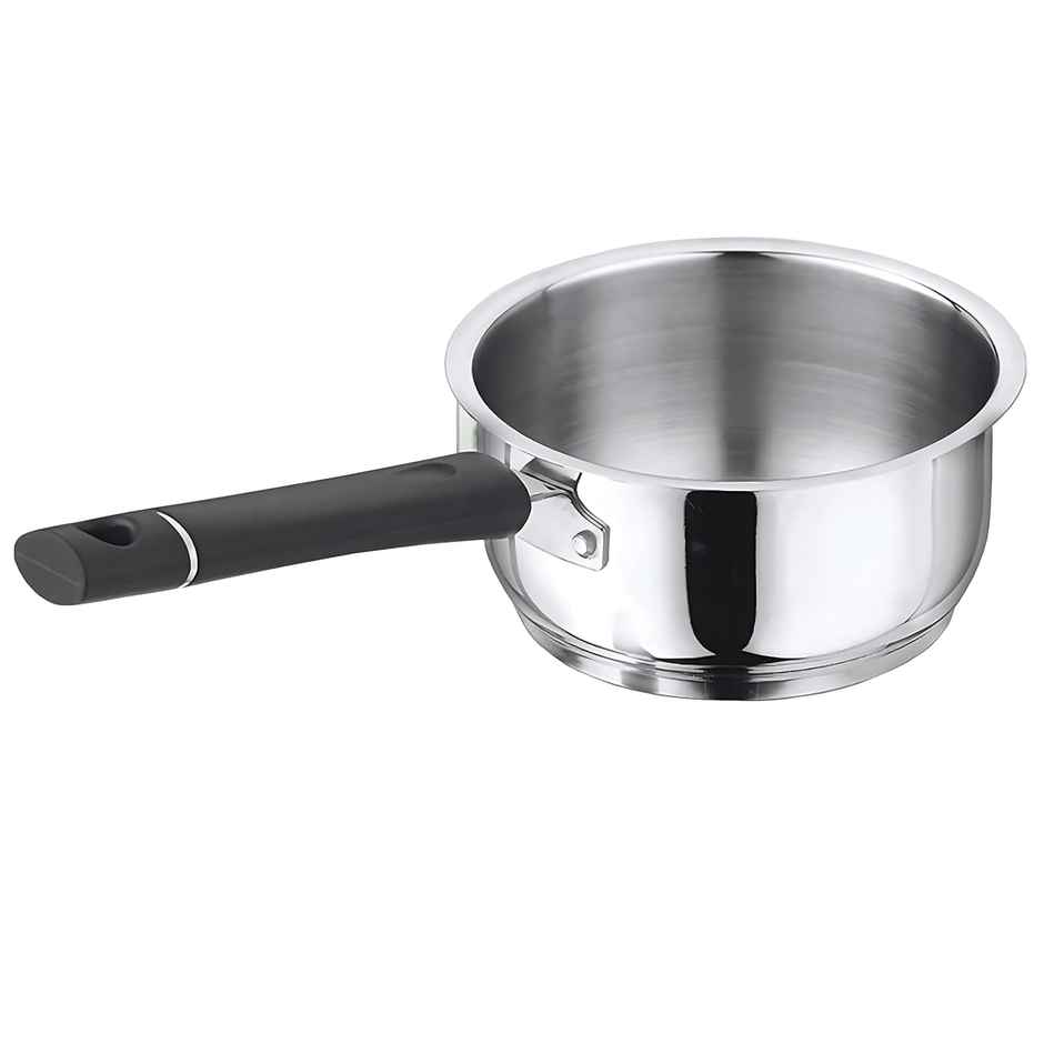 Vinod Stainless Steel Tivoli Saucepan Without Lid - 1.5 L (Induction Friendly)