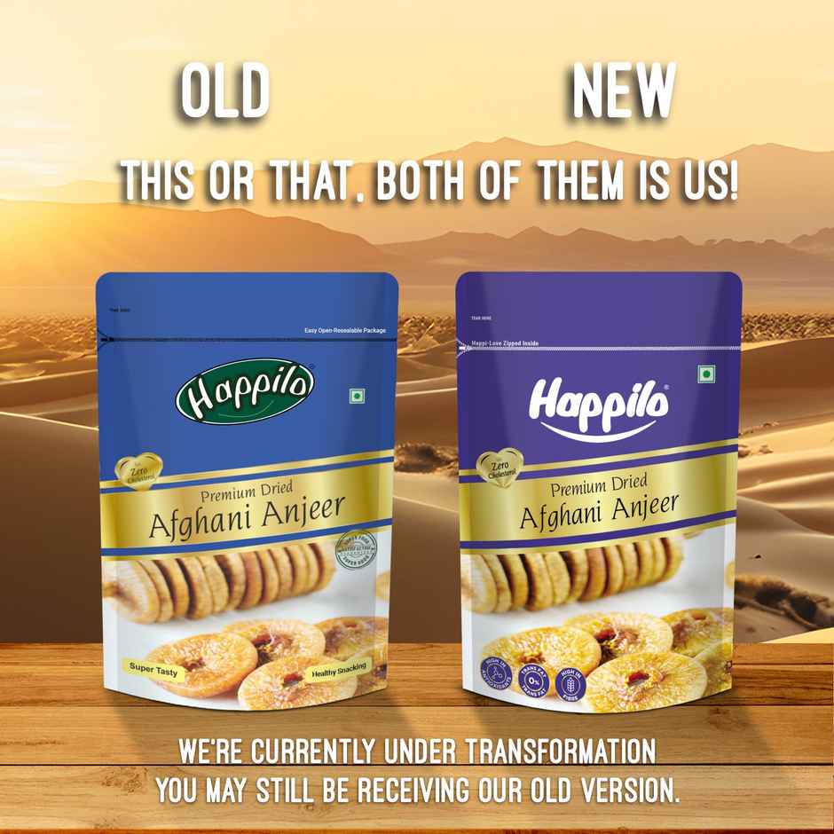 Happilo Premium Afghani Dried Anjeer|Dried Figs|Dry Fruits