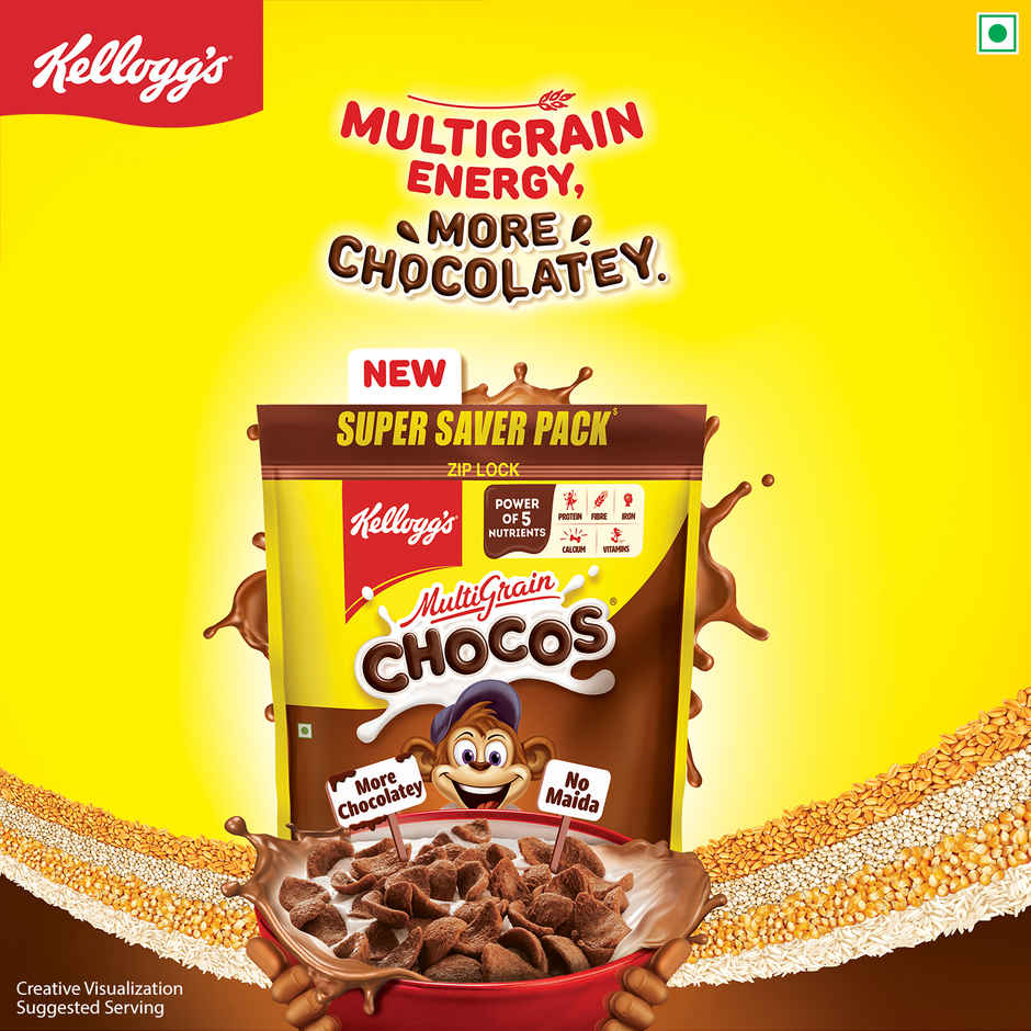 Kellogg's Multigrain Chocos | More Chocolatey | No-Maida