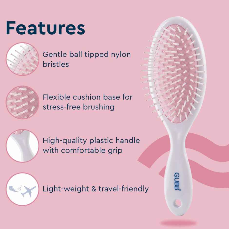Gubb Oval Hair Brush | Topical Boom