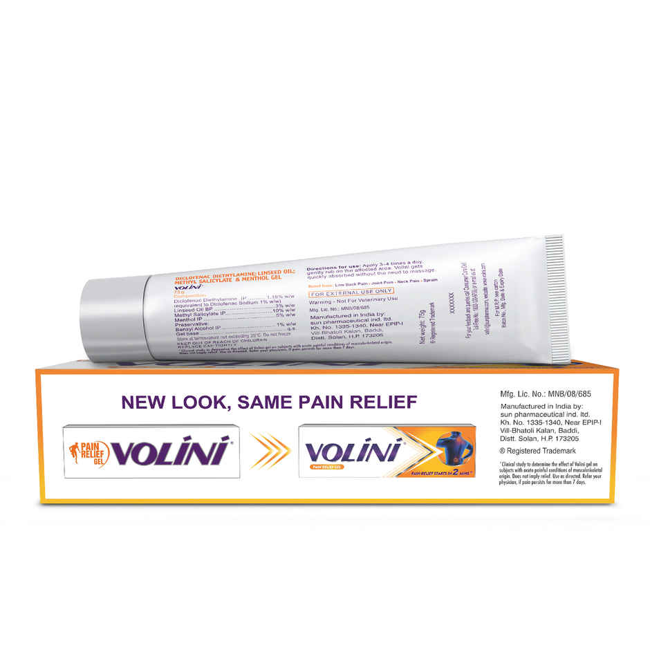 Volini Pain Relief Gel