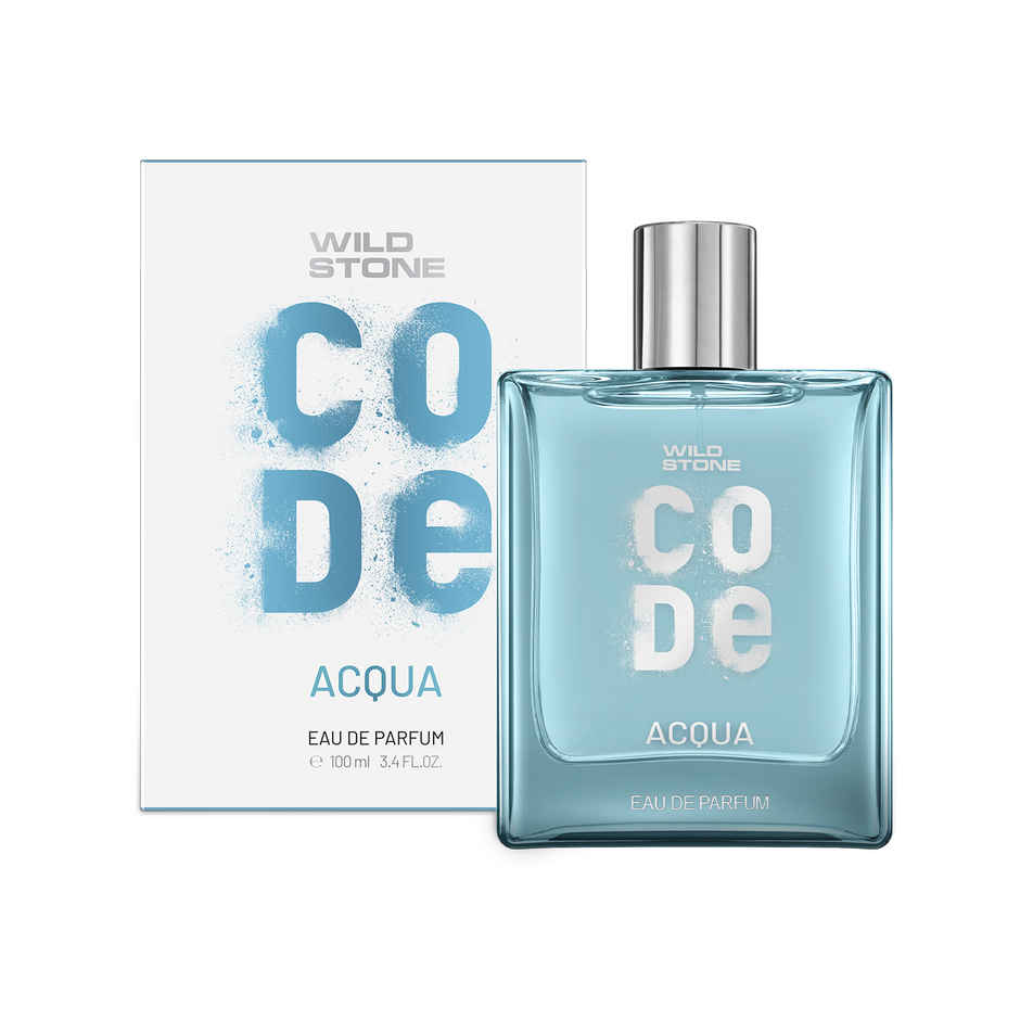 Wild Stone CODE Acqua Eau De Perfume For Men Luxury Long Lasting Fragrance