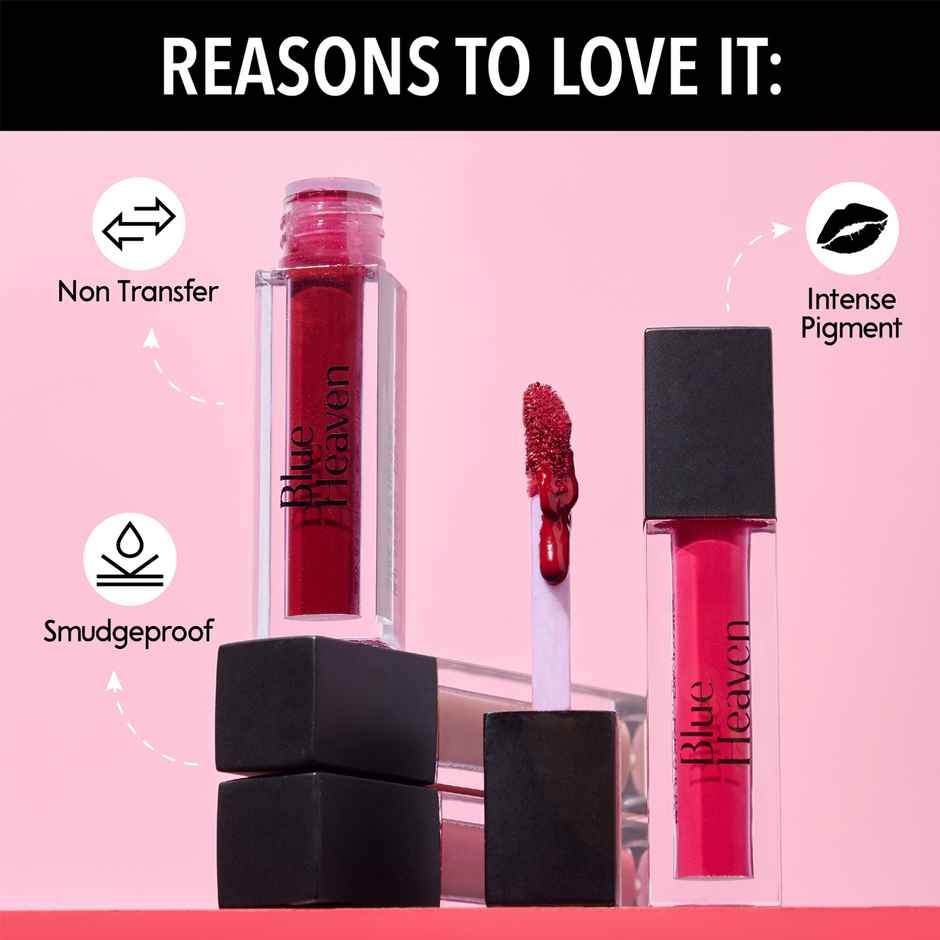 Blue Heaven Minis But Mighty Hyperstay Weightless Lipstick (Bridesmaid Nude)