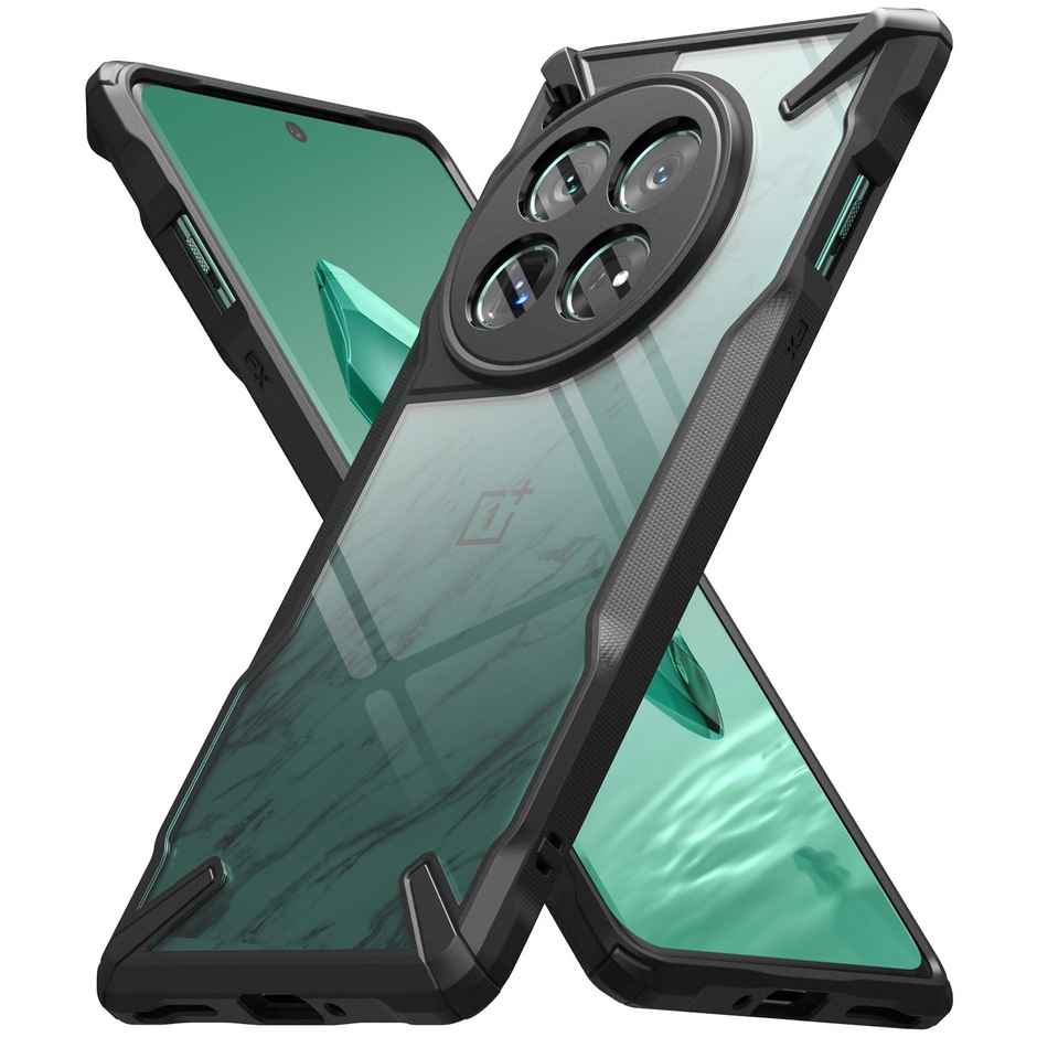 Ringke Oneplus 12 5g Back Cover Case | Fusion - X - Black