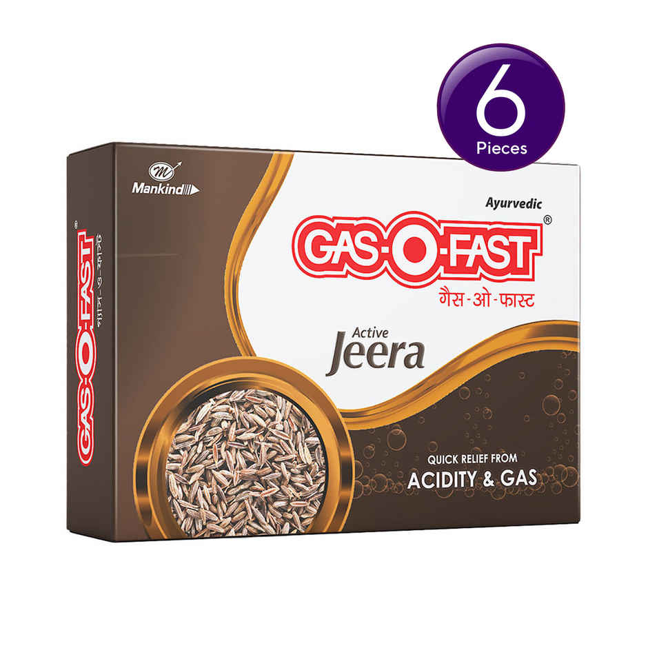 Mankind Gas-O-Fast Active Jeera Powder Combo   