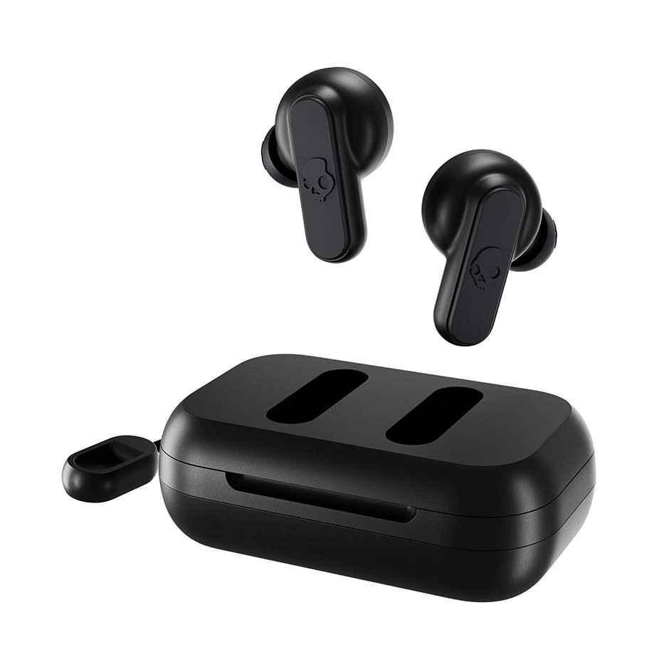 Skullcandy Dime True Wireless In-Ear Bluetooth Earbuds Compatible With Iphone And Android/ Ipx4 Water Dust Resistant - Black