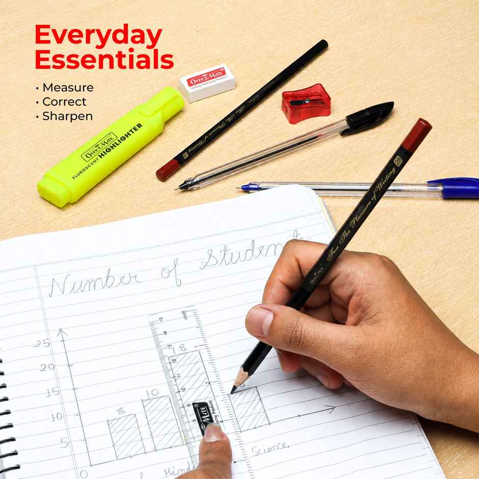 Soni Officemate Deskmate Kit, All-in-one Stationery Set, Ideal Gift for Kids, Students & Office Use