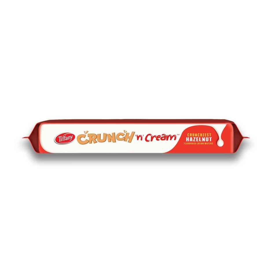 Tiffany Crunch N Cream Hazelnut Flavoured Wafer Bar