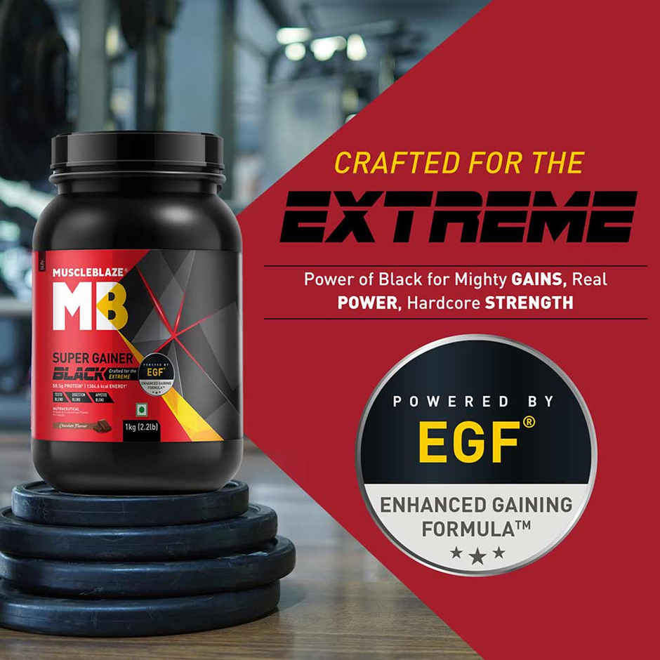 Muscleblaze Super Gainer Black (Chocolate)