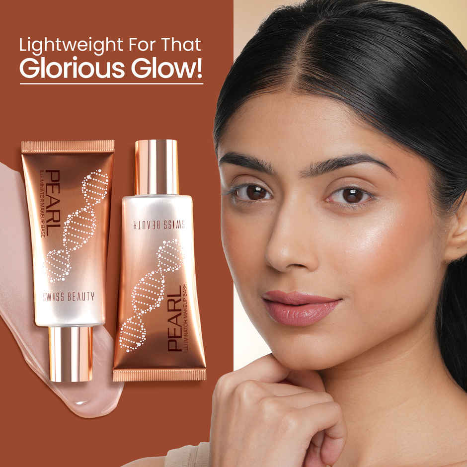 Swiss Beauty Pearl Illuminator Makeup Base - 01 Golden Pink