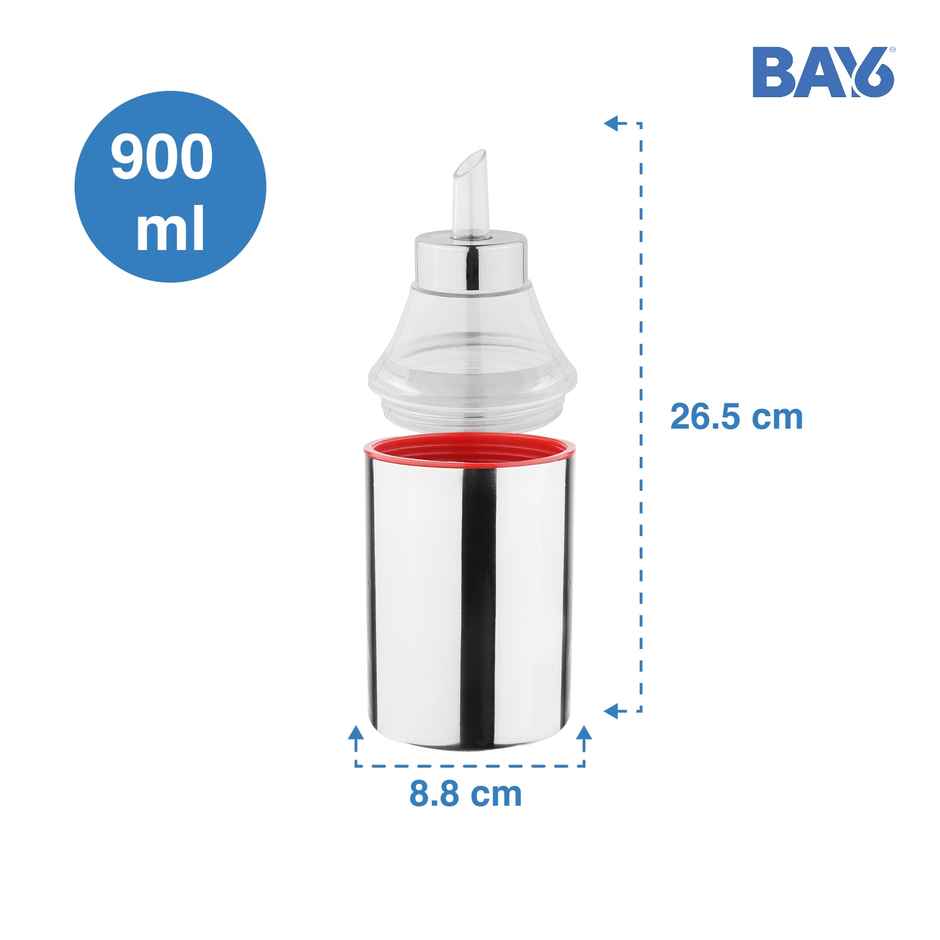 BAY6 Steel Oil Dispenser - 900 ml