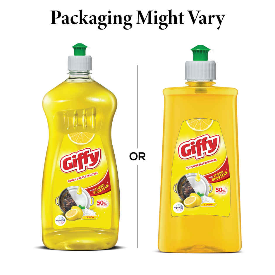 Giffy Active Salt and Lemon Liquid Dish Wash Gel