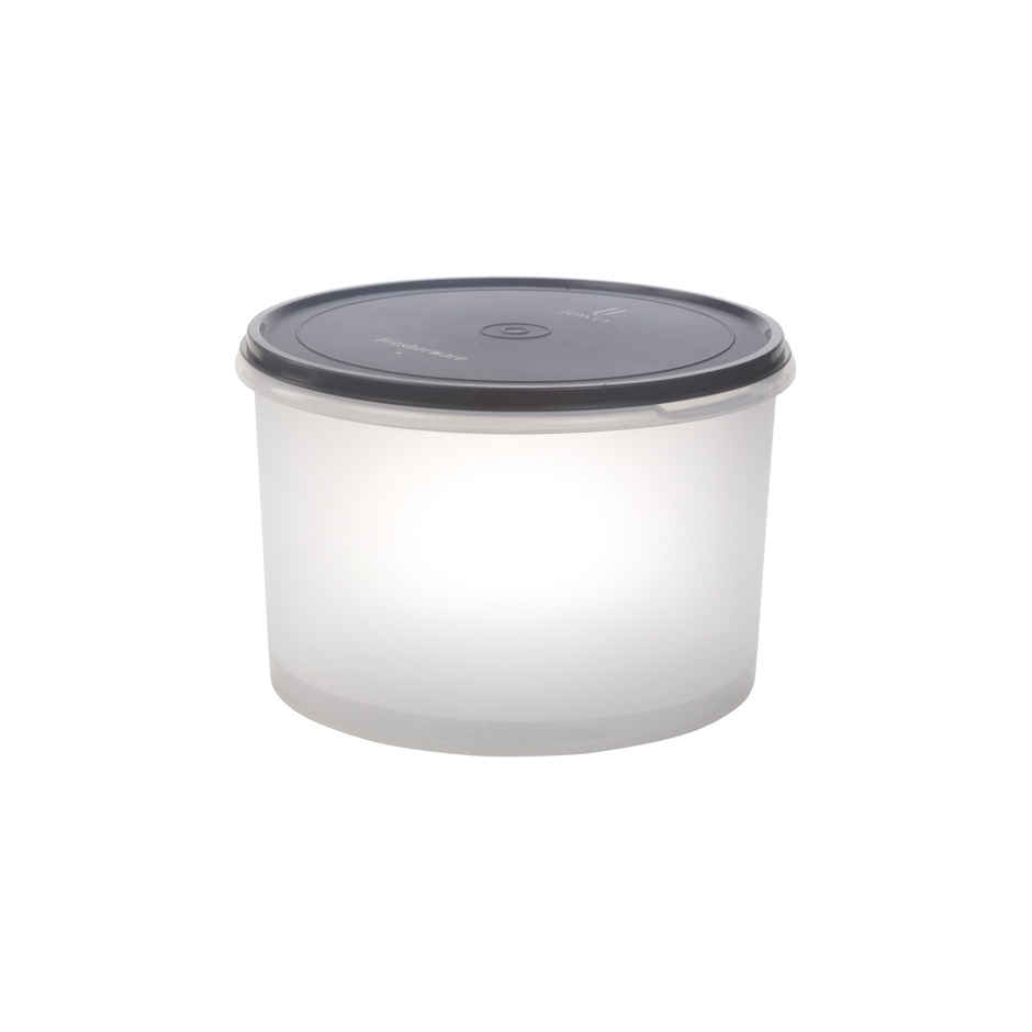 Joyo Fresherware Round Multi-Purpose Plastic Container for Rice, Spices, Atta,etc-7.5 ltr -Assorted