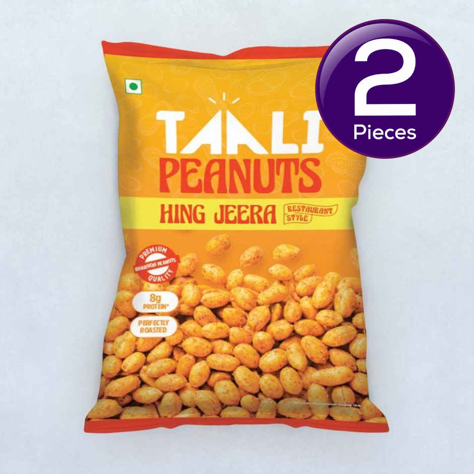 Taali Roasted Bharuchi Peanuts | Hing Jeera | Protein Rich, Restaurant-Style Crunch Combo