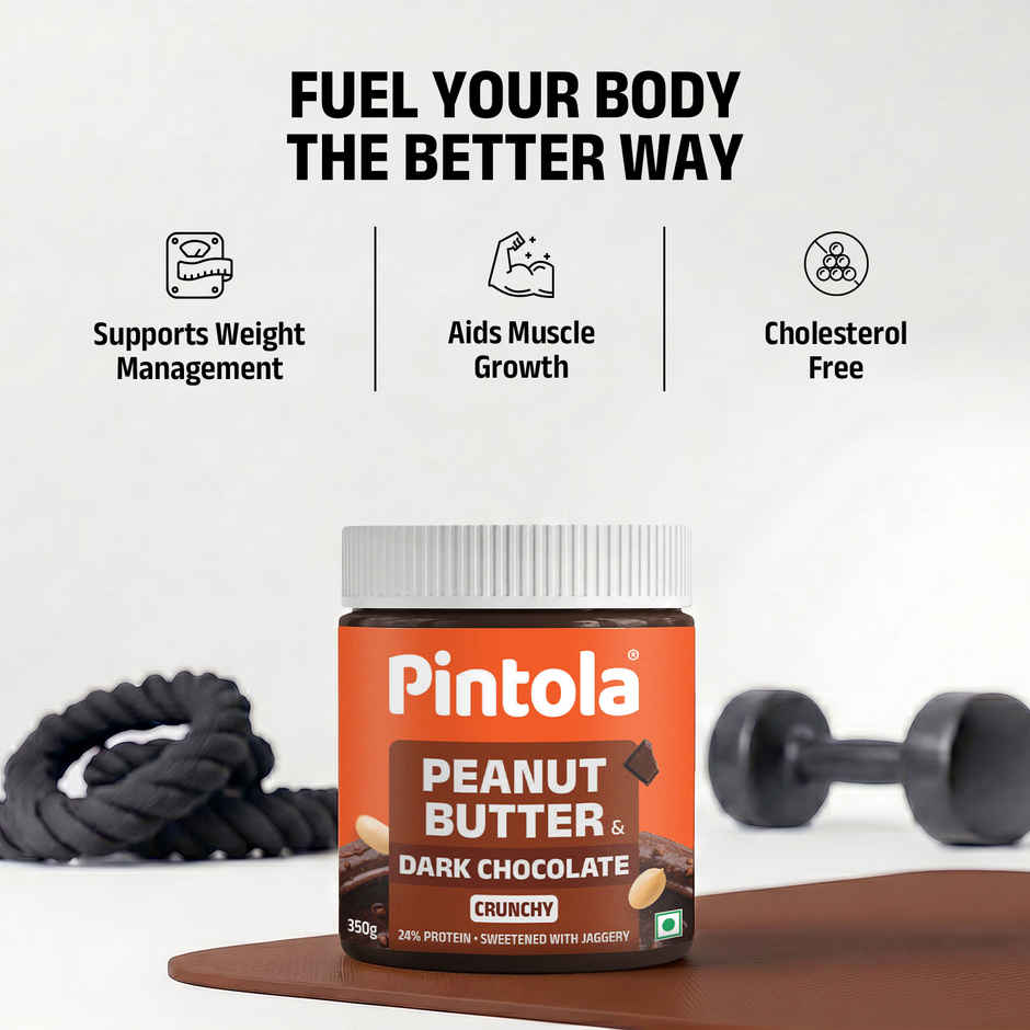 Pintola Dark Chocolate Crunchy Peanut Butter