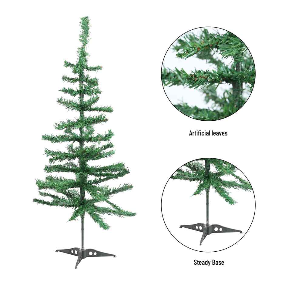 Artificial Christmas Tree | 2 ft | Ideal for Home, Office & Party Decor | Easy to Set Up | Picfest