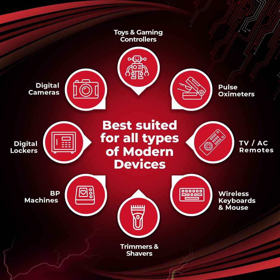 Eveready Ultima Alkaline AA Battery, 400 % Long-lasting|Pack of 6