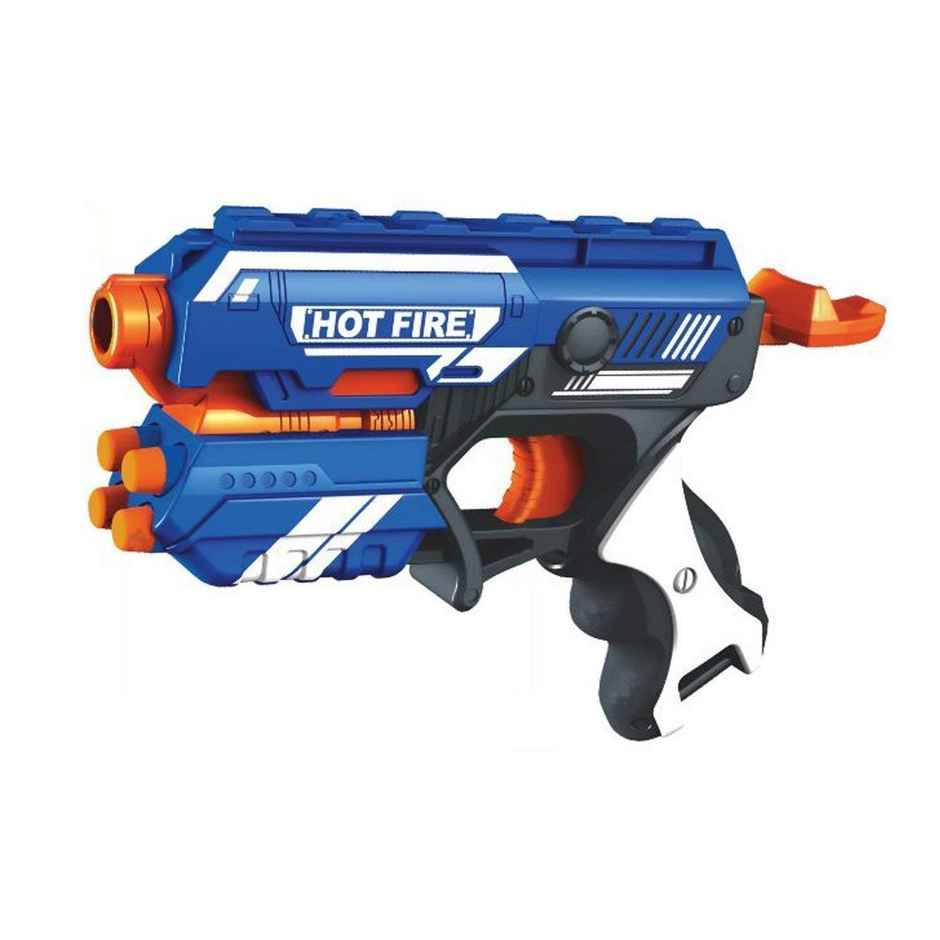 Toyshine Long-Range Foam Blaster Gun Toy with 10 Bullets | Safe & Multicolor Fun | Toy Gun