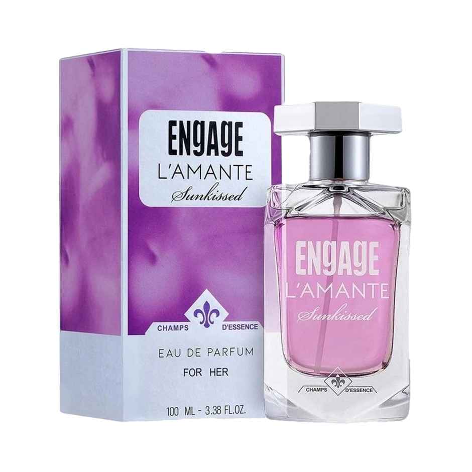 Engage L'Amante Sunkissed Eau De Parfum for Women, Floral Fragrance Scent