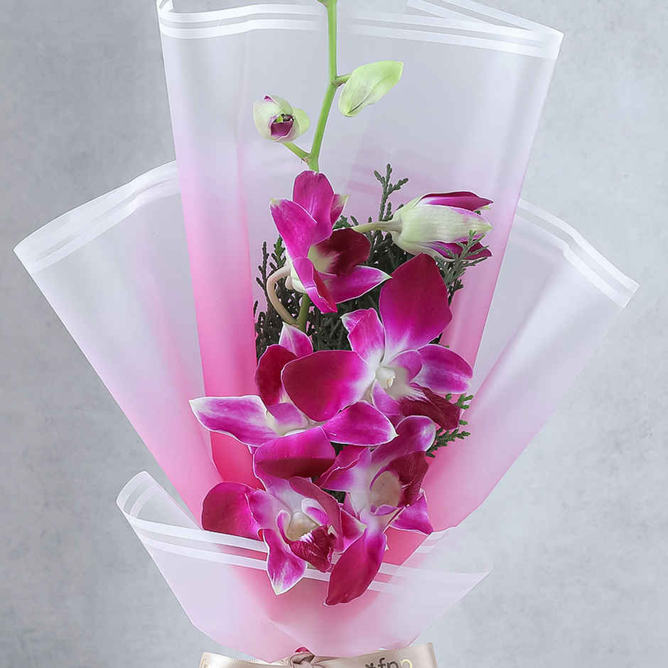 FNP Single Purple Orchid Bouquet