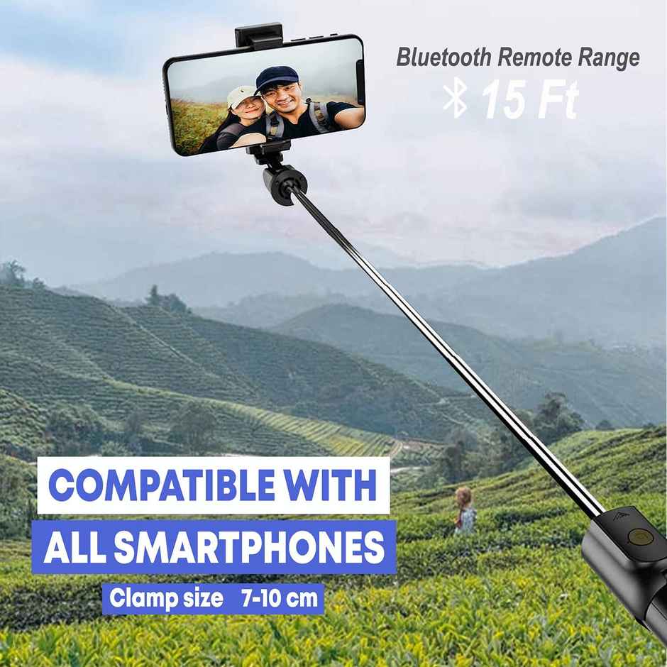 Tygot Bluetooth Extendable Selfie Stick,  3-in-1 multifunctional selfie stick
