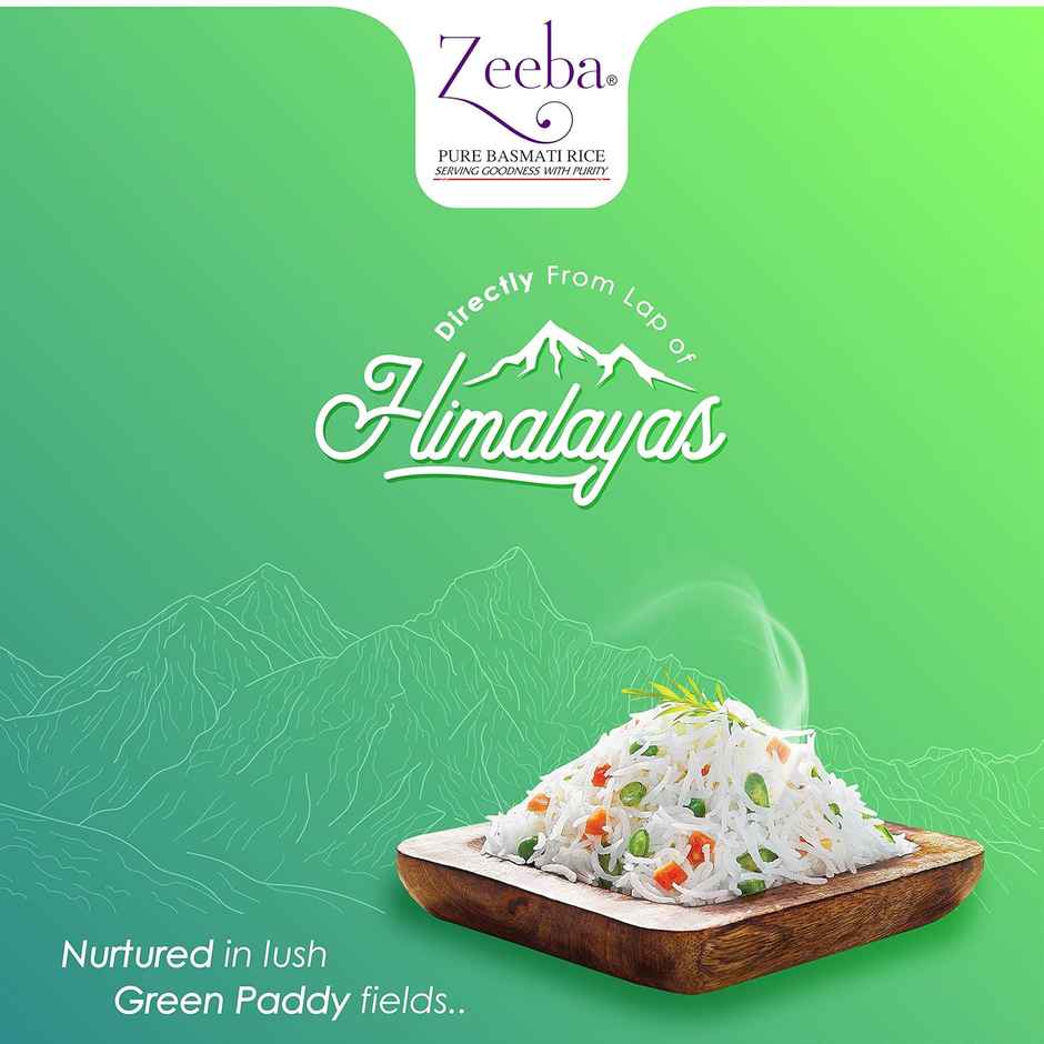 Zeeba Dubar Basmati 1121 Steam | Short Grain