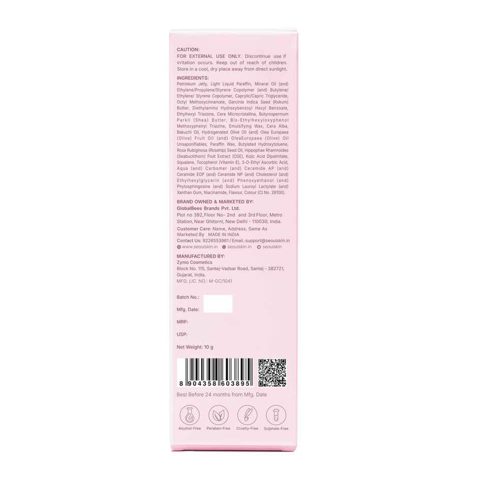 Seoulskin Brightening Lip Balm SPF50 PA++ | Kojic Acid & Niacinamide for Dark Lips Care