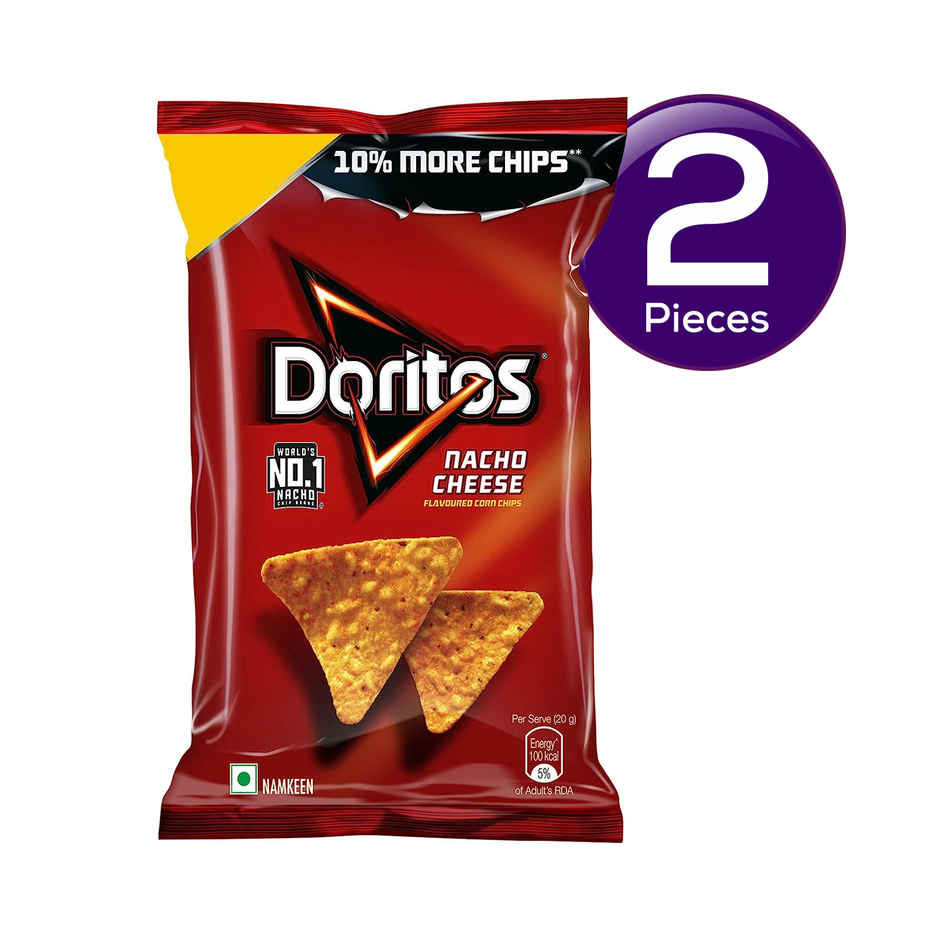 Doritos Nacho Cheese Flavoured Corn Chips Combo