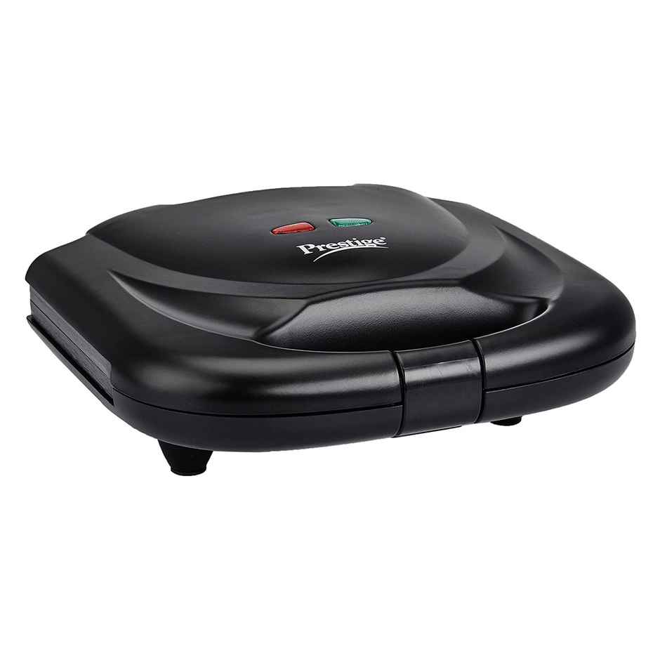 Prestige PSMFB Sandwich Toaster 800W, Durable die-cast Aluminium Sandwich Plates, 1Y Warranty, Black