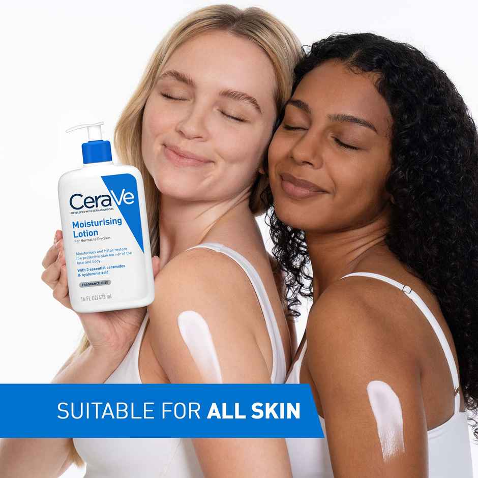 CeraVe Moisturizing Lotion for Normal to Dry Skin with Ceramides & Hyaluronic Acid