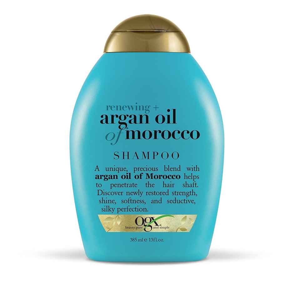 OGX Renewing + Argan Oil Of Morocco Hydrating Hair Shampoo, Cold-Pressed Argan Oil