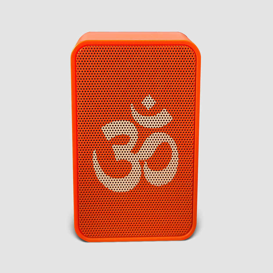 Saregama Carvaan Bhakti Plug Play Devotional Music Player with 25 Mantras | Bluetooth | Orange