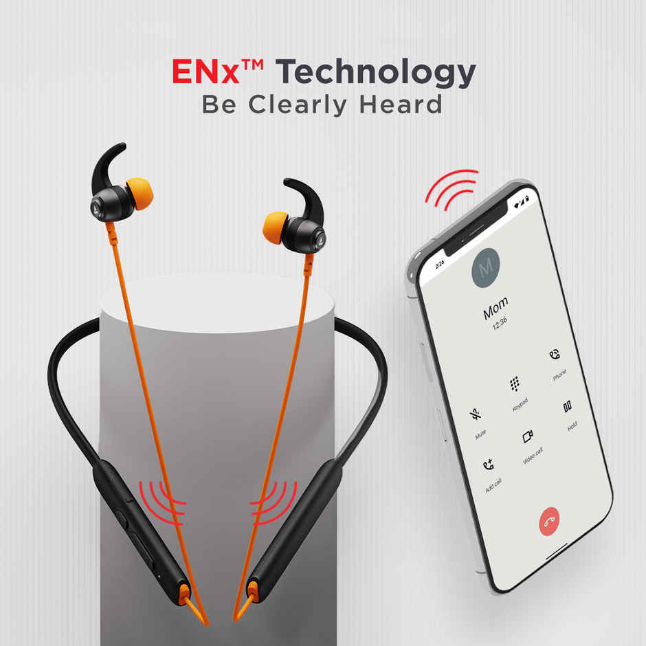 boAt Rockerz 260 BT Neckband w/ 25H Playtime, ASAP Charge & ENx Tech ...