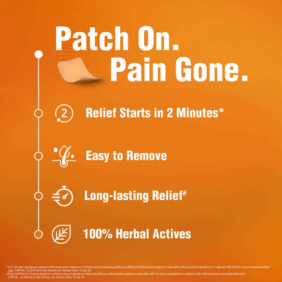 Volini Pain Relief Patch for Body Ache