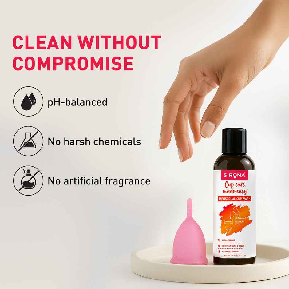 Sirona Menstrual Cup Wash